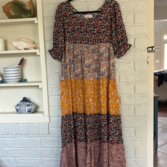 Natural Life Bohemian Style Maxi Dress Size Small - Picture 3 of 6